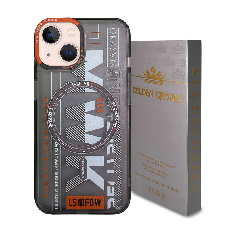 کاور گلدن کرون مدل MWK مناسب برای گوشی موبایل اپل Iphone 13