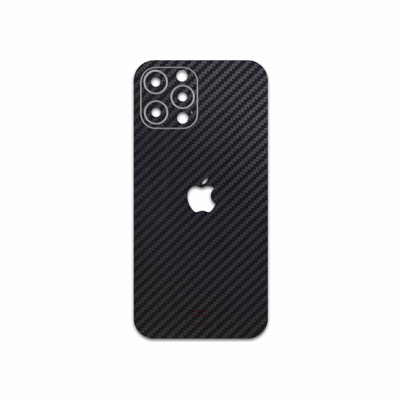 برچسب پوششی ماهوت مدل Carbon-Fiber مناسب برای گوشی موبایل اپل iPhone 12 Pro Max